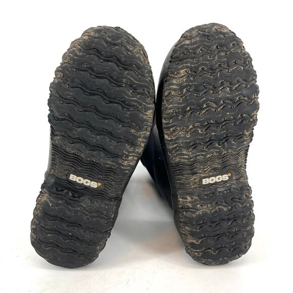 Bogs Black Women's 7 Rubber Classic High Insulated Rain Winter Boots - Picture 6 of 8